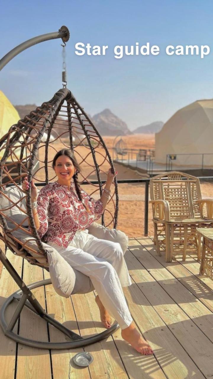 Star Guide Luxury Camp Hotell Wadi Rum Eksteriør bilde