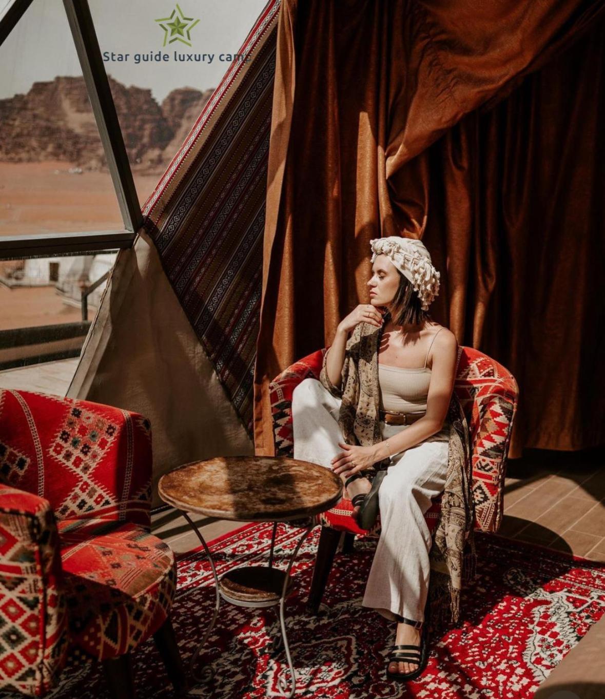 Star Guide Luxury Camp Hotell Wadi Rum Eksteriør bilde