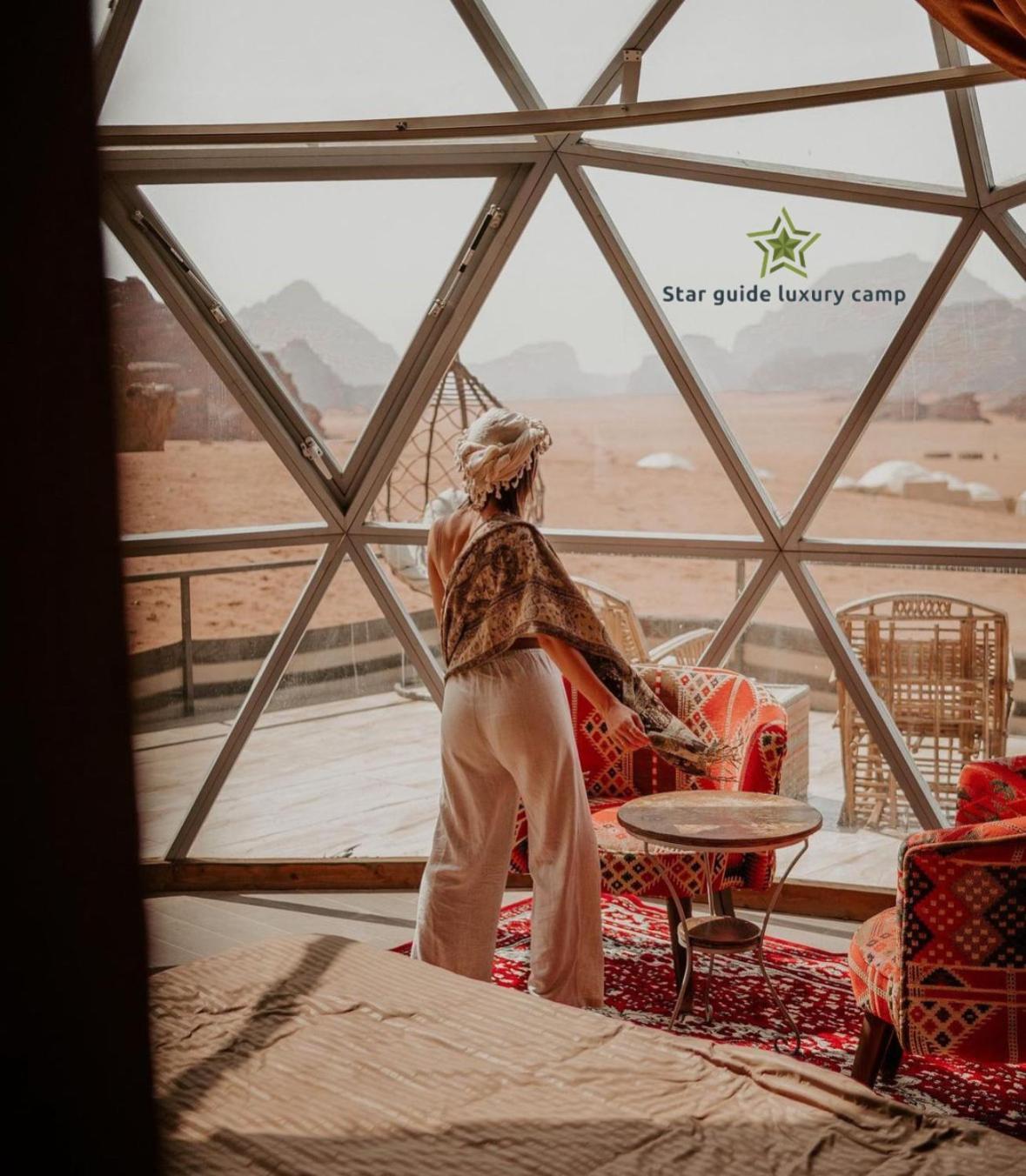 Star Guide Luxury Camp Hotell Wadi Rum Eksteriør bilde